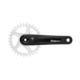 Crankset Race Face Turbine 170mm Length 136mm Spindle - Black - Genetik Sport