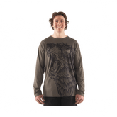 Jersey Chromag Mens Dominion LS - Creature Brown - Genetik Sport