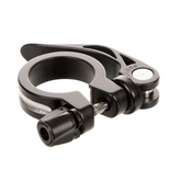 Seat Post Clamp EVO Integrated Skewer 34.9mm - Black - Genetik Sport