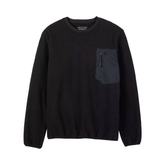 Crewneck Fox Sherpa Fleece Survivalist - Black - Genetik Sport