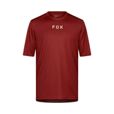 Jersey Fox Mens Ranger Wordmark SS - Rust - Genetik Sport