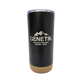 Genetik Stainless Steel Cup Atelier + Shop 473ml - Black - Genetik Sport