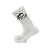 Socks Genetik MTB Atelier + Shop - White - Genetik Sport