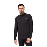 Baselayer Kombi Redheat Extreme Zip - Black - Genetik Sport
