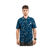 Tech Shirt Libe Mens Thanan SS - Blue Night - Genetik Sport