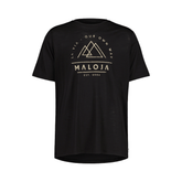 Jersey Maloja Mens KalmbergM SS - Deep Black - Genetik Sport