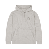 Hoodie Mons Royale Mens Inversion Merino - Light Grey Heather - Genetik Sport