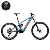 E-Bike Santa Cruz Vala Lite CC Mx XT Di2 RSV - Gloss Slate Blue - Genetik Sport