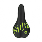 Saddle SDG Components Fly Jr - Black/Green - Genetik Sport