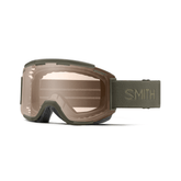 MTB Goggles Smith Squad Forest - ChromaPop Amber Low Light & Clear - Genetik Sport