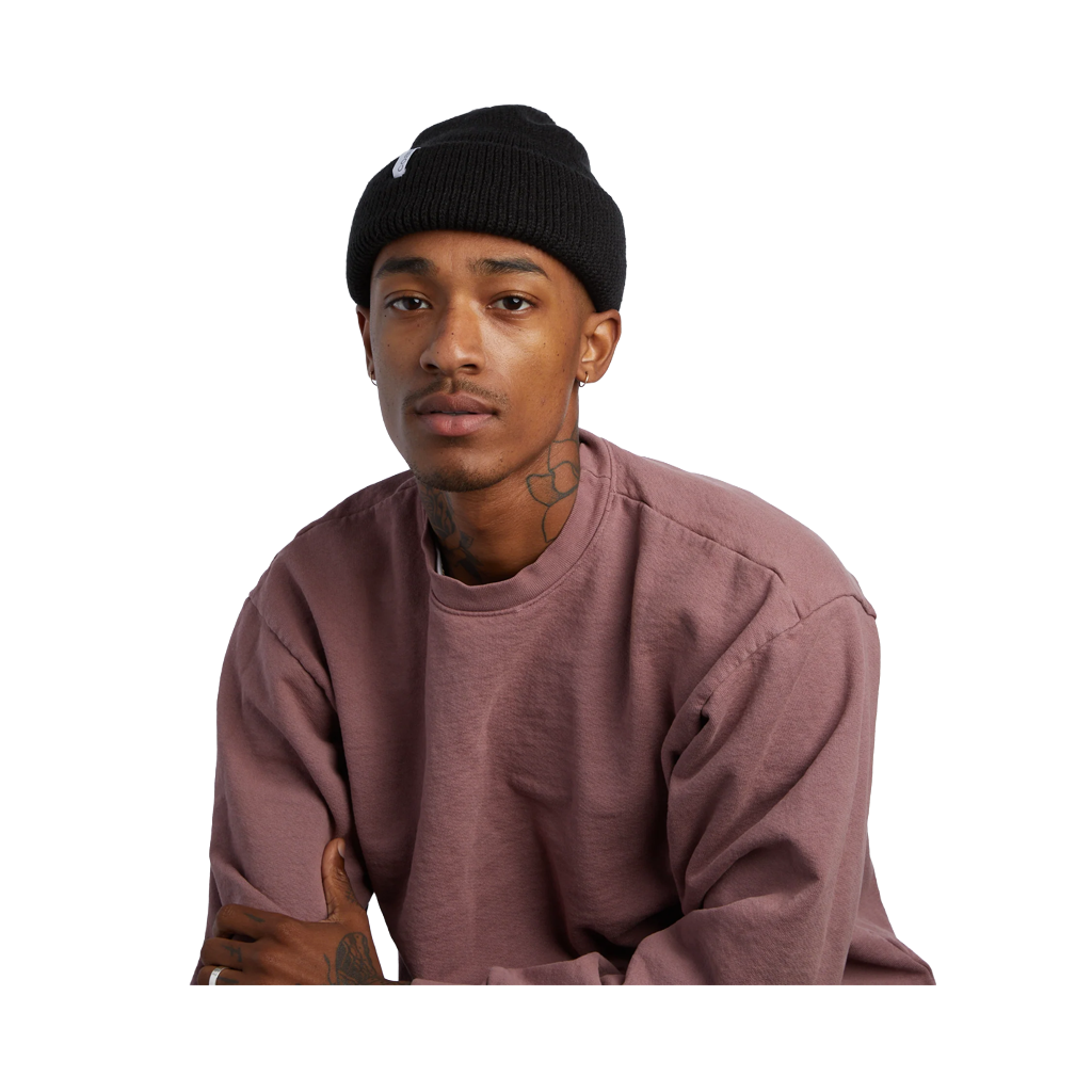 Beanie Coal Frena - Black - Genetik Sport
