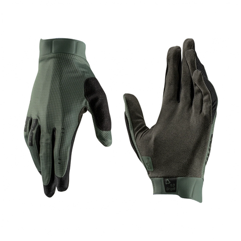 Bike Gloves Leatt MTB 1.0 GripR - Mist Green - Genetik Sport