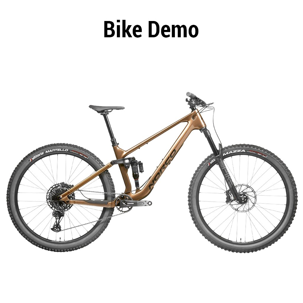 Demo Bike Norco Fluid FS C3 29” - Copper/Black M