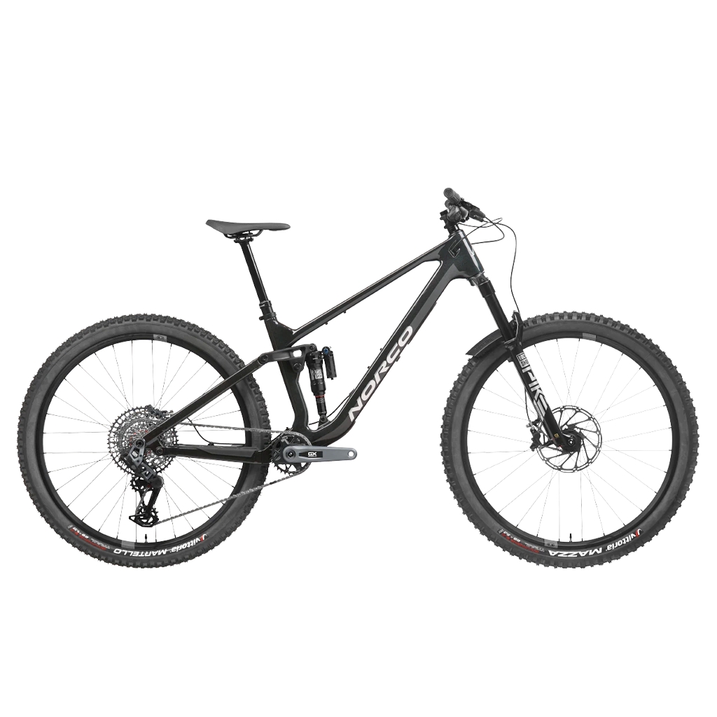Bike Norco Fluid FS C1 29” - Black/Chrome