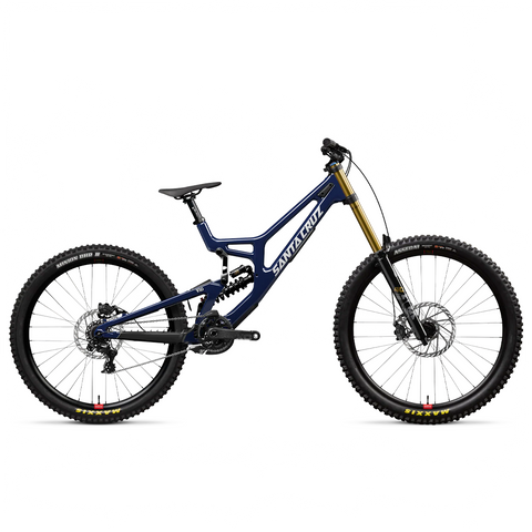Bike Santa Cruz V10 8 CC DH X01 Mx - Gloss Liquid Blue