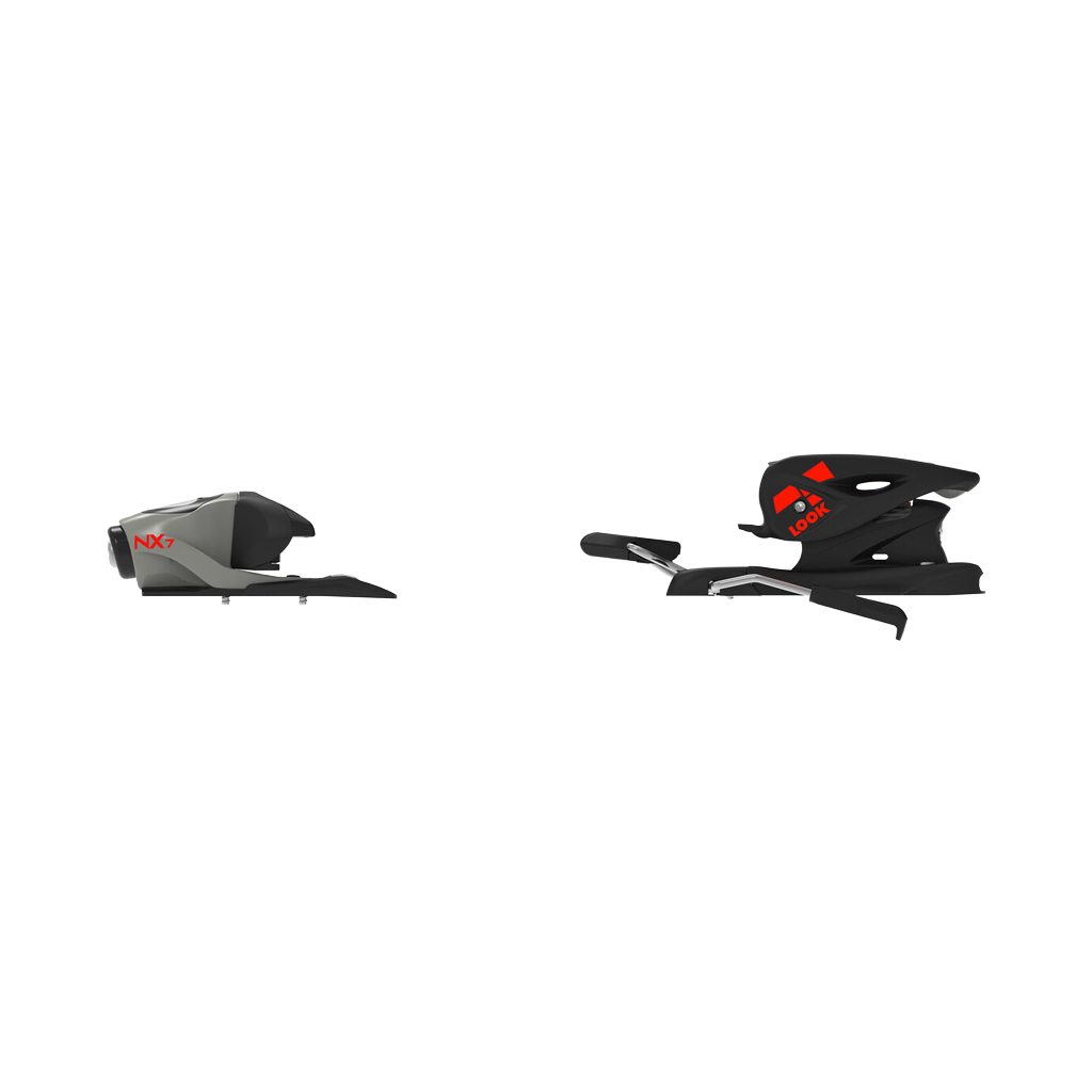 Bindings Look NX 7 GW B73 - Silver/Red - Genetik Sport