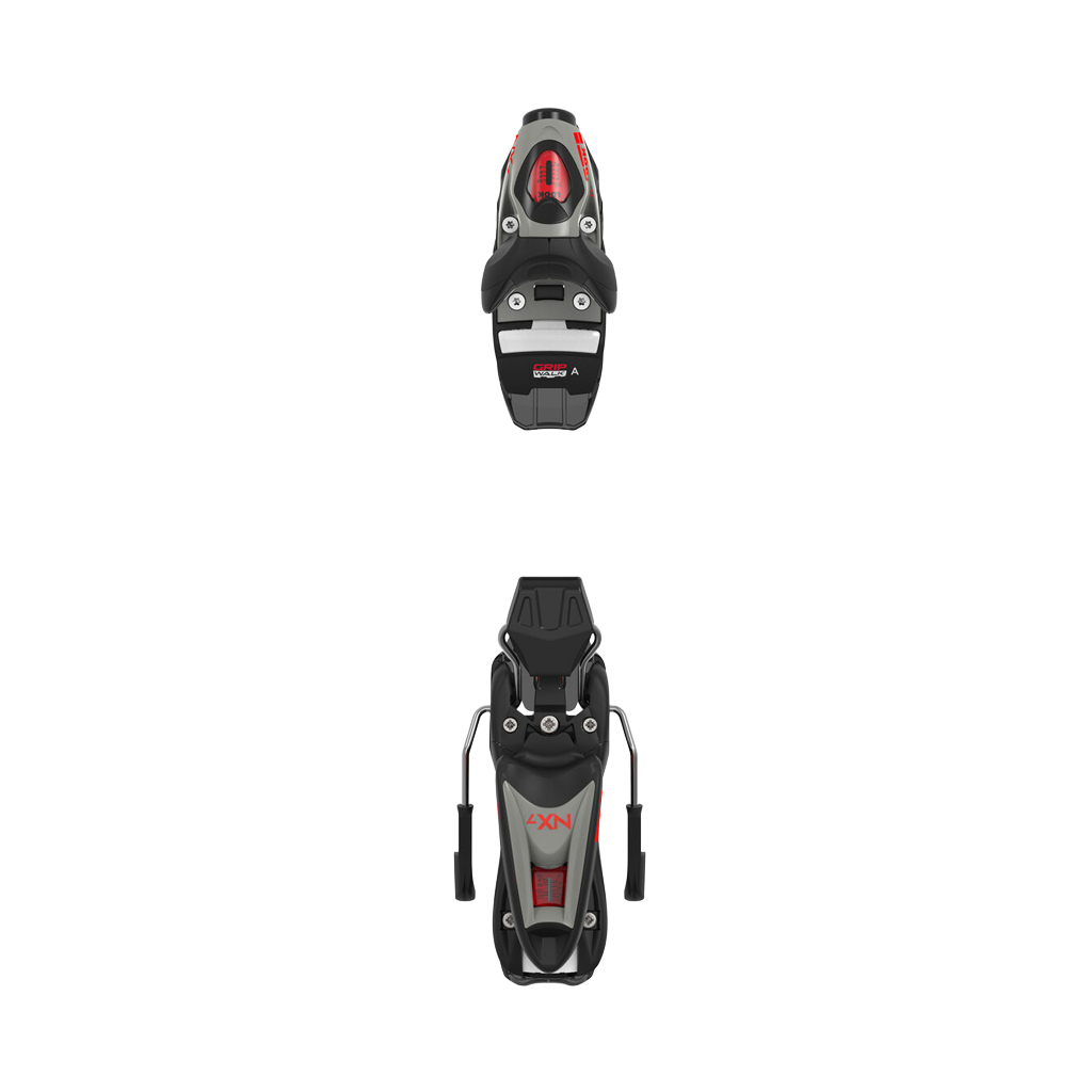 Bindings Look NX 7 GW Lifter B73 - Silver/Red - Genetik Sport