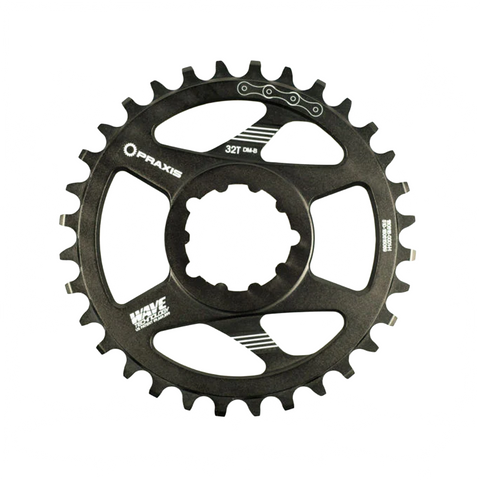 Chainring Praxis Wave DM-B 0mm Offset 32T - Genetik Sport
