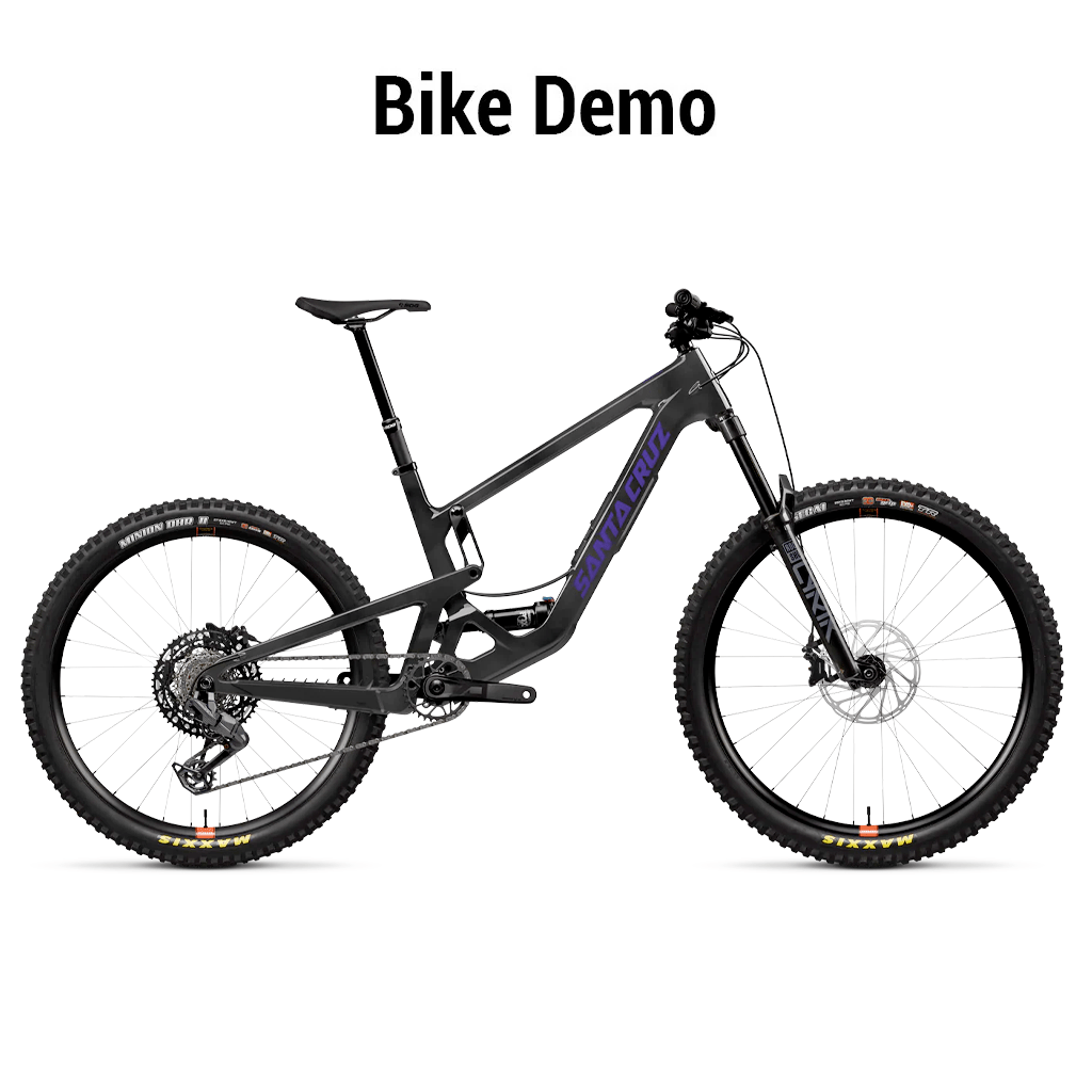 Demo Bike Santa Cruz Bronson 5 C Mx Eagle 70 - Carbon Gloss