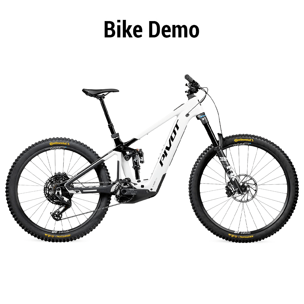 Demo E-Bike Pivot Shuttle LT Ride 70/90 Gen5 CX - Stone Cold White