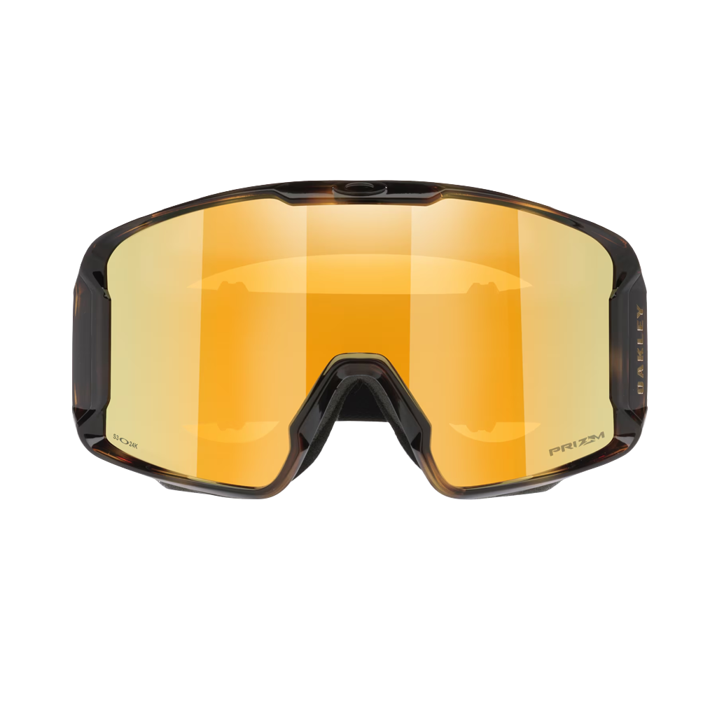 Goggles Oakley Line Miner L Brown Tortoise - Prizm Snow 24K - Genetik Sport