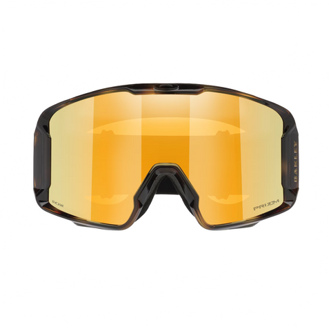 Goggles Oakley Line Miner L Brown Tortoise - Prizm Snow 24K - Genetik Sport