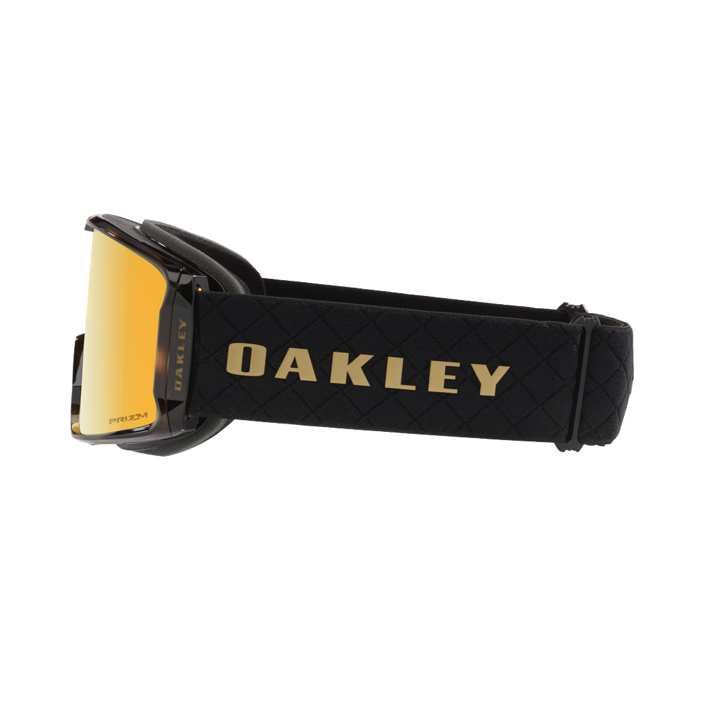 Goggles Oakley Line Miner L Brown Tortoise - Prizm Snow 24K - Genetik Sport