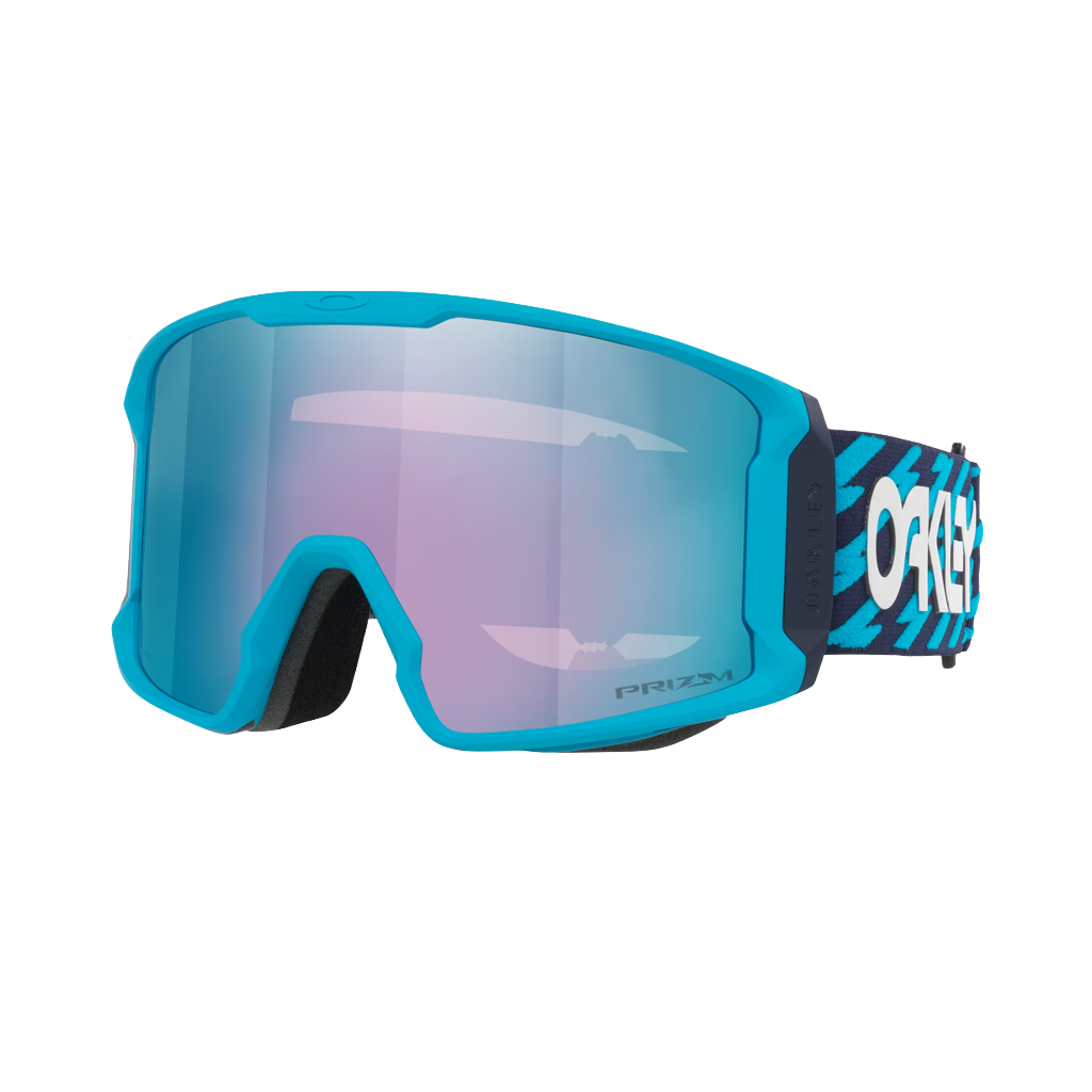 Goggles Oakley Line Miner L Flo Blue - Prizm Snow Sapphire Iridium - Genetik Sport