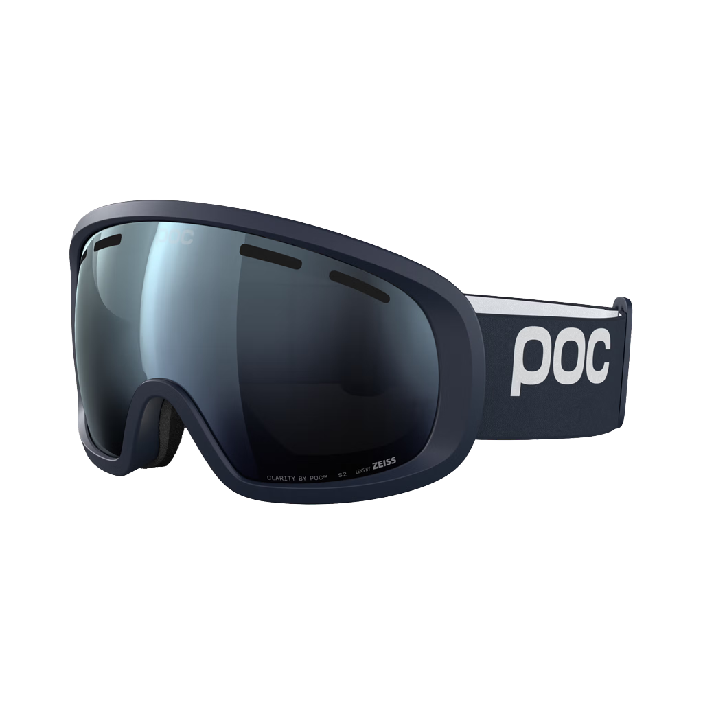 Goggles POC Fovea Mid - Apatite Navy/Partly Sunny Navy Blue - Genetik Sport