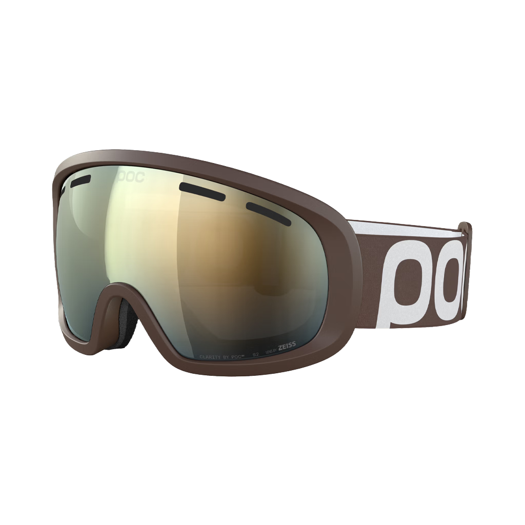 Goggles POC Fovea Mid - Bronzite Brown/Sunny Cool Gold - Genetik Sport