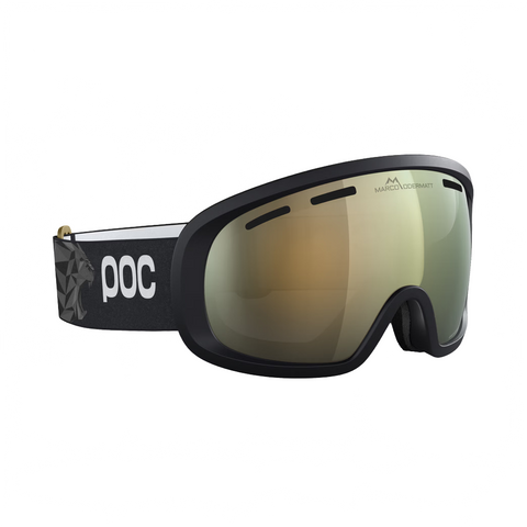 Goggles POC Fovea Mid Marco Odermatt Ed - Uranium Black/Podium Gold/Sunny Gold - Genetik Sport