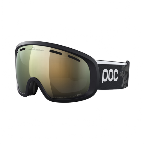 Goggles POC Fovea Mid Marco Odermatt Ed - Uranium Black/Podium Gold/Sunny Gold - Genetik Sport