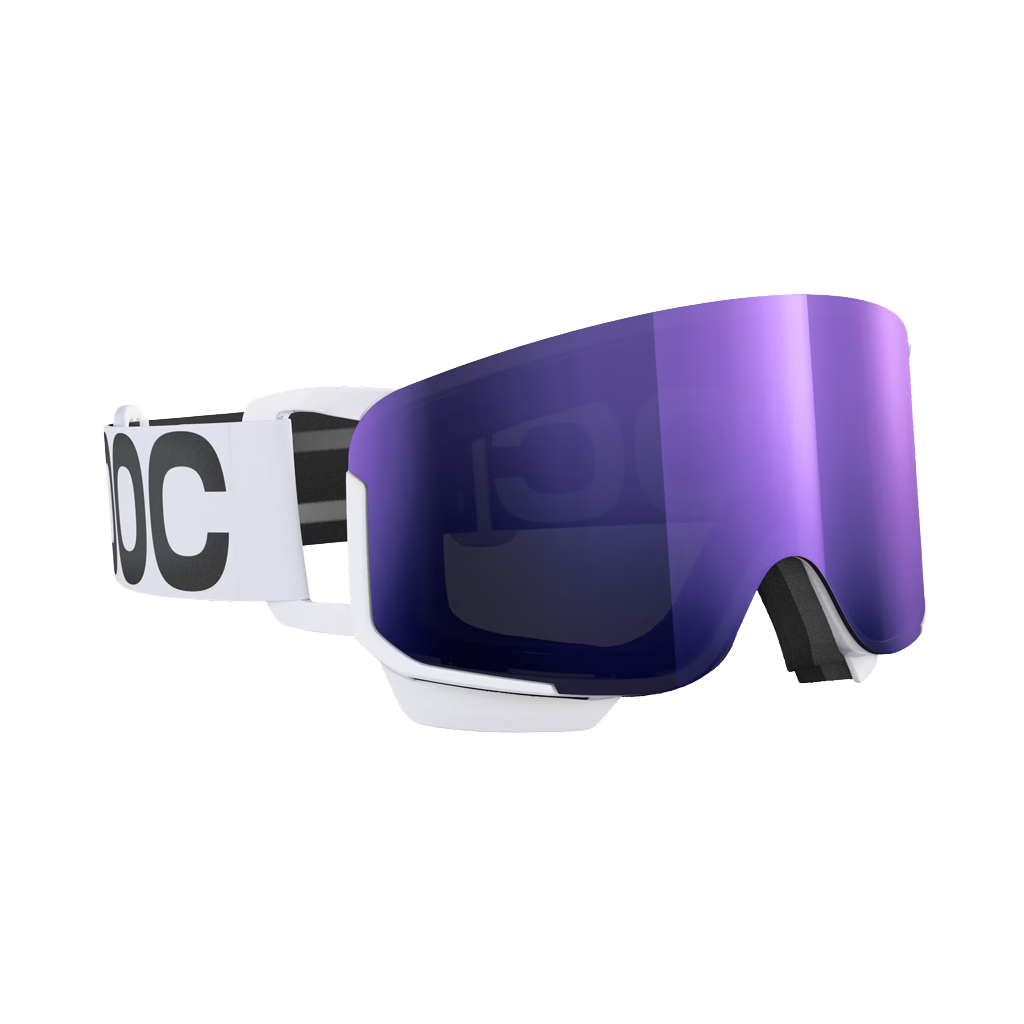 Goggles POC Nexal Mid - Hydrogen White/Partly Sunny Purple - Genetik Sport