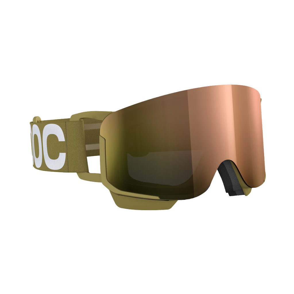 Goggles POC Nexal Mid - Olive Green/Partly Sunny Rose Gold - Genetik Sport