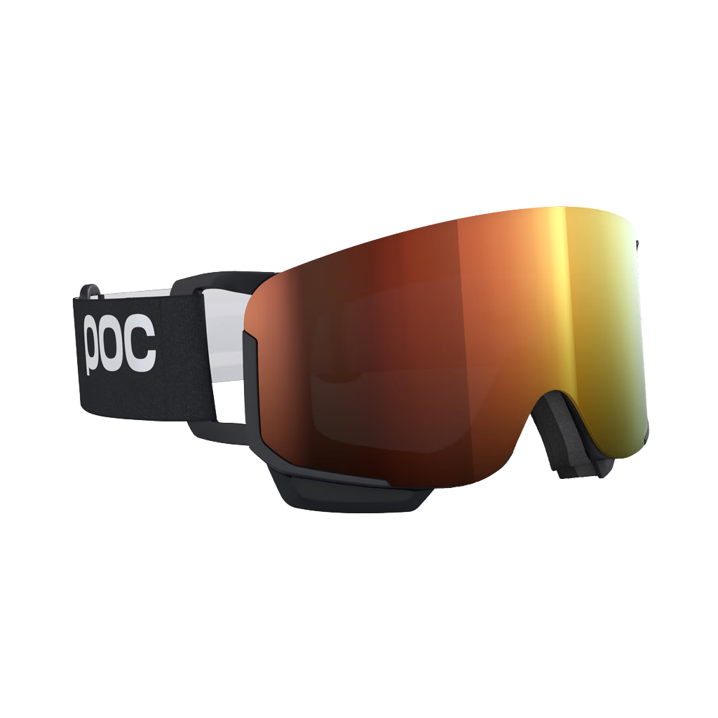 Lunettes POC Nexal Mid Uranium Black/Partly Sunny Orange - Genetik Sport