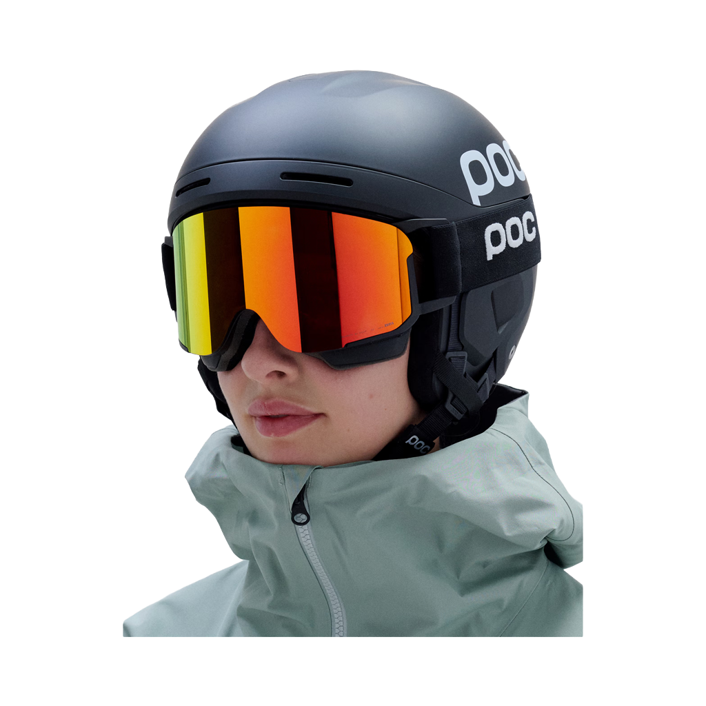 Lunettes POC Nexal Mid Uranium Black/Partly Sunny Orange - Genetik Sport