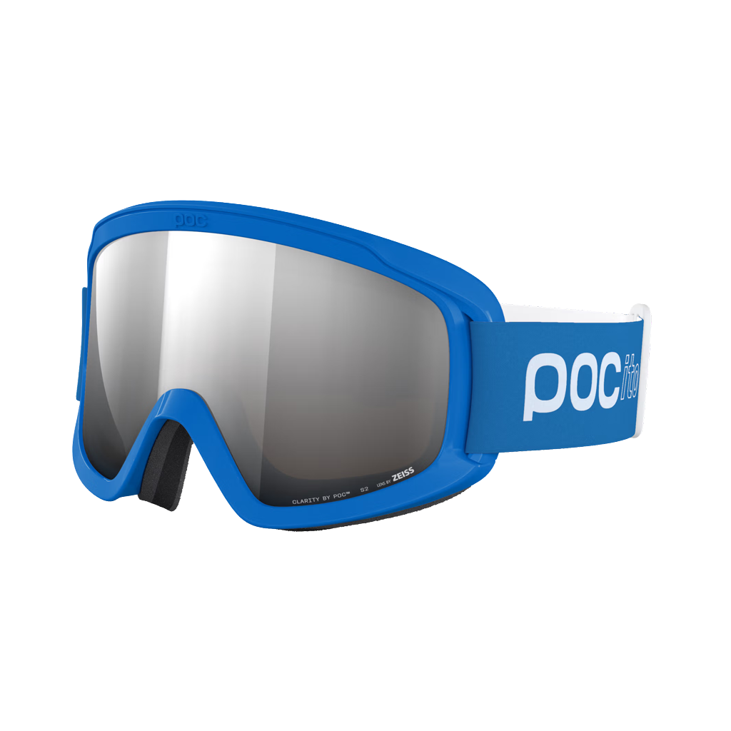 Goggles POC Youth POCito Opsin - Fluorescent Blue/Partly Sunny Silver - Genetik Sport