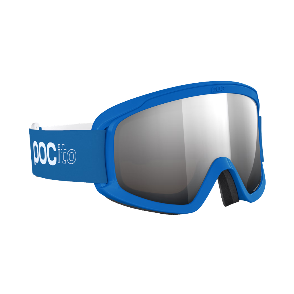 Goggles POC Youth POCito Opsin - Fluorescent Blue/Partly Sunny Silver - Genetik Sport