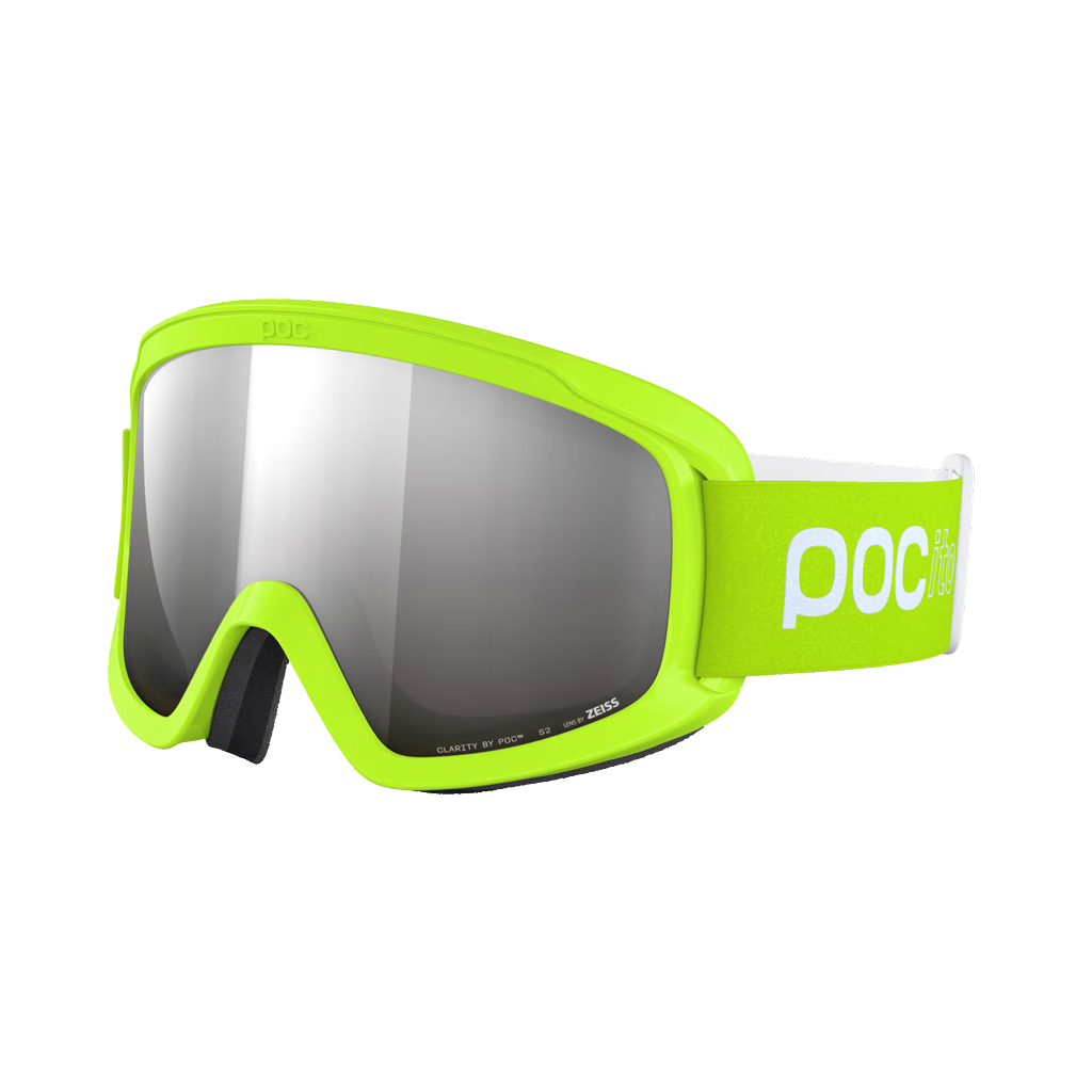 Goggles POC Youth POCito Opsin - Fluorescent Yellow/Green/Partly Sunny Silver - Genetik Sport