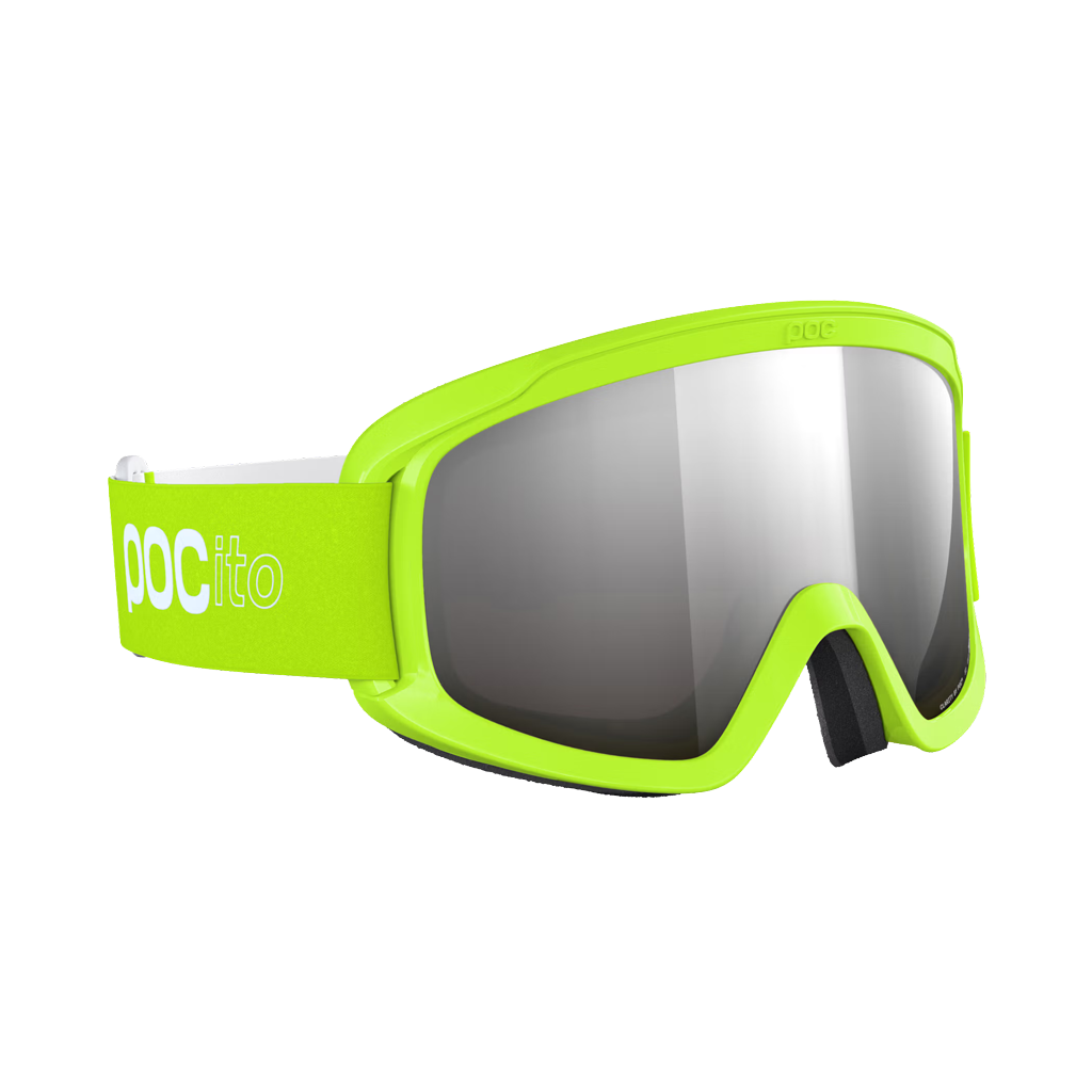 Goggles POC Youth POCito Opsin - Fluorescent Yellow/Green/Partly Sunny Silver - Genetik Sport