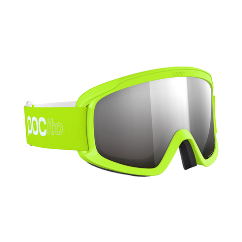 Goggles POC Youth POCito Opsin - Fluorescent Yellow/Green/Partly Sunny Silver - Genetik Sport