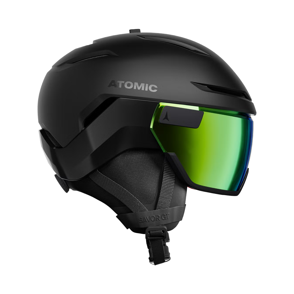 Helmet Atomic Savor GT Visor HD - Black - Genetik Sport