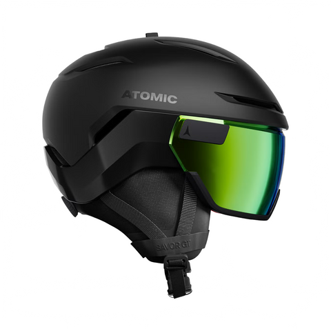 Helmet Atomic Savor GT Visor HD - Black - Genetik Sport