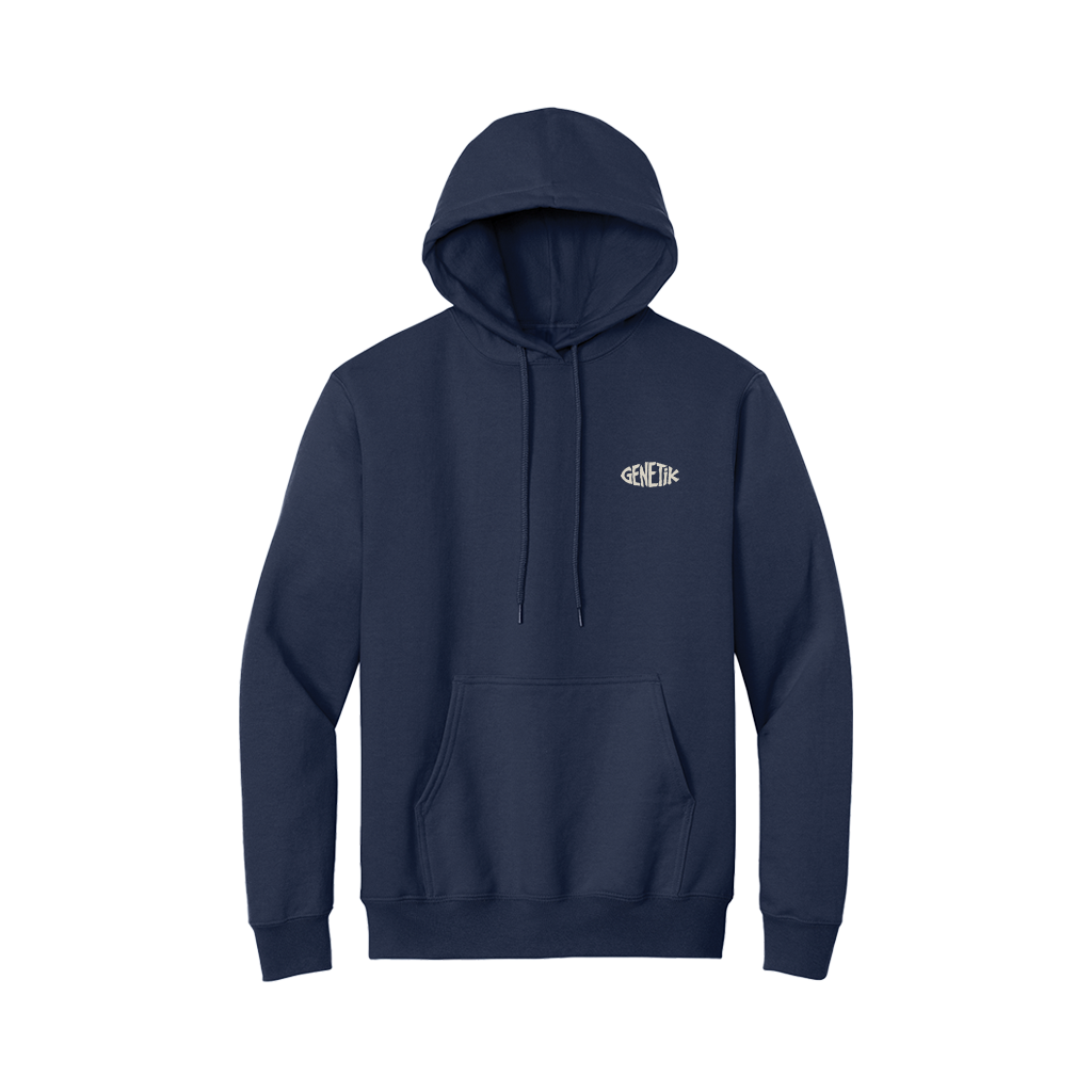 Hoodie Genetik Surfing Berms - Navy