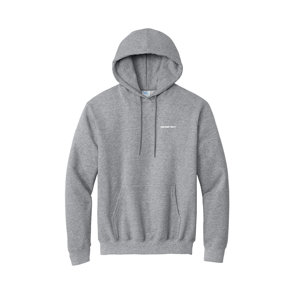 Hoodie Genetik Chase The Loam - Heather Grey