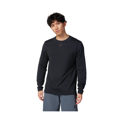 Jersey Fox Mens Defend LS - Black - Genetick Sport