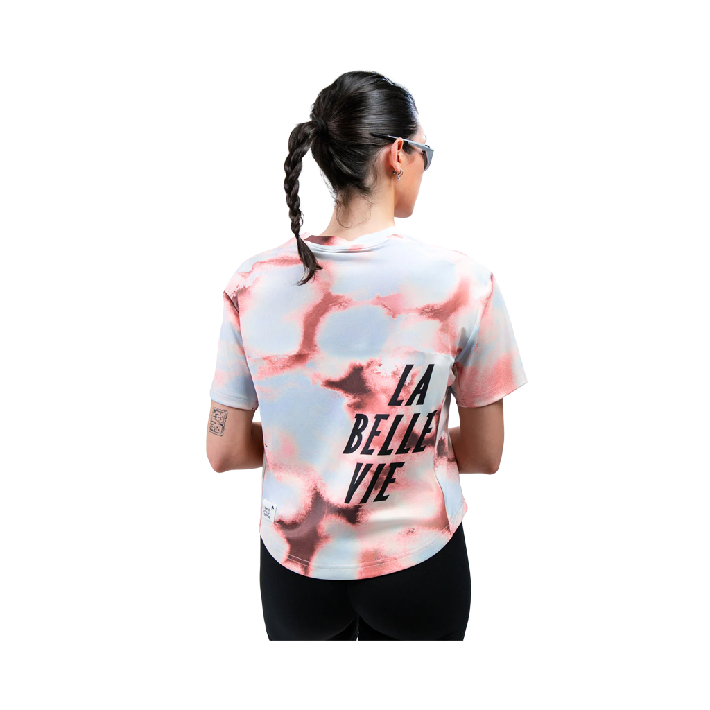 Jersey Libe Womens Vanta Tee - Tie Dye - Genetik Sport