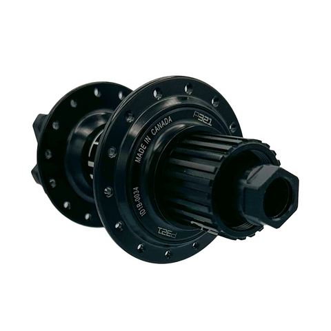 Rear Hub Project321 G3 157x12 28h Microspline 6-Bolt - Black - Genetik Sport