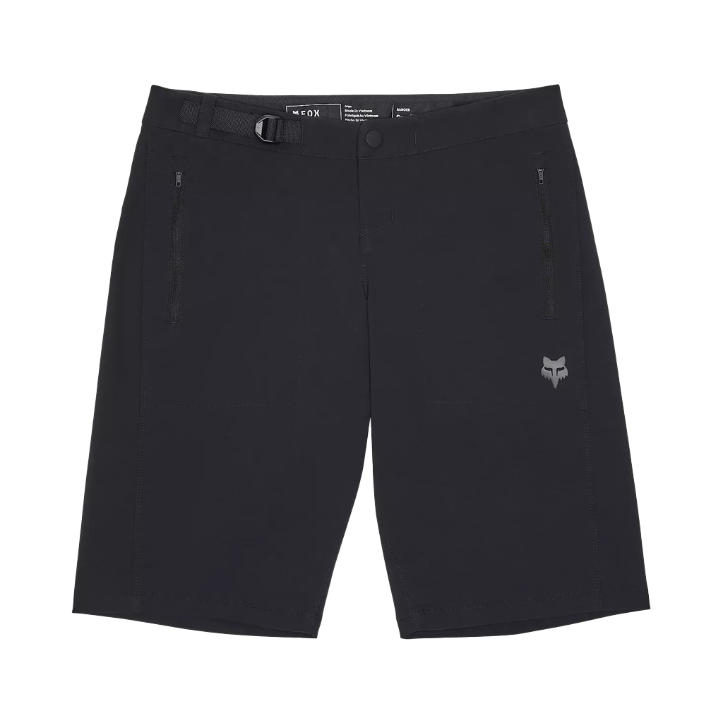 Shorts Fox Womens Ranger with Liner - Black  Genetik Sport