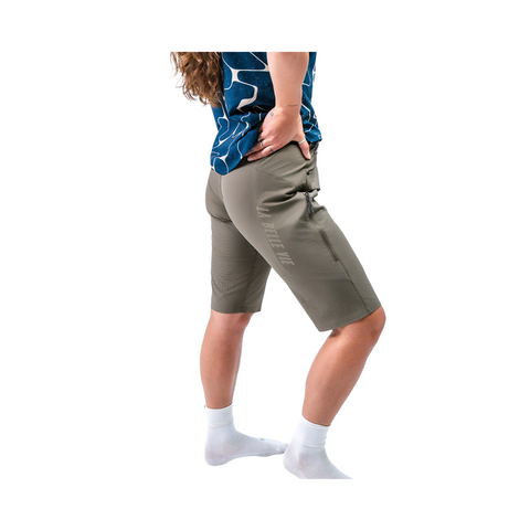 Shorts Libe Womens Rokk Short - Dark Grey - Genetik Sport